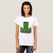 フランキー!怖かった!マスクを戻して! Tシャツ (正面フル)