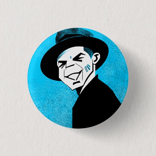 フランキー 缶バッジ (正面)