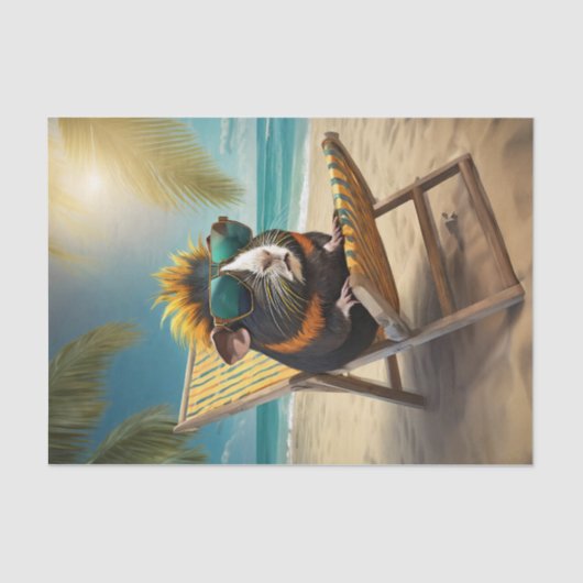 フランキーGは休暇に行く、夏のおもしろい 薄葉紙 (正面)