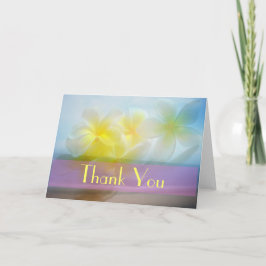 フランギパニありがとう サンキューカード