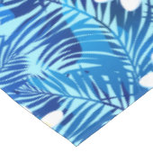 フランギパニとブルーパーム テーブルクロス (アングル)