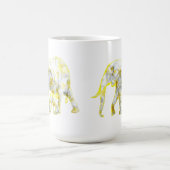 フランギパニゾウ、コーヒーマグ コーヒーマグカップ (中央)