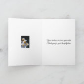 フランギパニフラワーサンキューカード サンキューカード (内部)