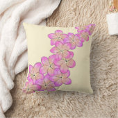 フランギパニ クッション (ブランケット)