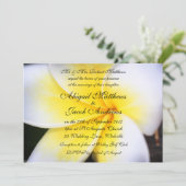 フランギパニ-結婚式招待状 招待状 (スタンド正面)