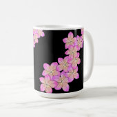 フランギパーソナライズされたパニ コーヒーマグカップ (正面右)