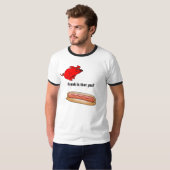 フランクか?着信側T型 Tシャツ (正面フル)