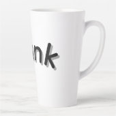 フランクという名前の男の子 カフェラテマグ (右)