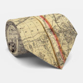 フランクの結束によるワイオミングの1883年のHoltの新しい地図 ネクタイ (ロール)