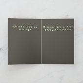 フランクの馬鹿なモンスター - 面白いフランケンシュタインの怪物 シーズンカード (内部)