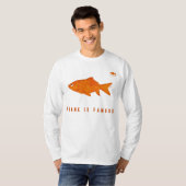 フランクは有名です Tシャツ (正面フル)
