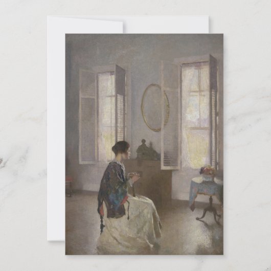 フランクウェストンベンソンザオープンウィンドウ 招待状 (正面)