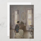 フランクウェストンベンソンザオープンウィンドウ 招待状 (正面/裏面)