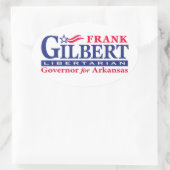 フランクギルバート – 楕円形 楕円形シール (バッグ)