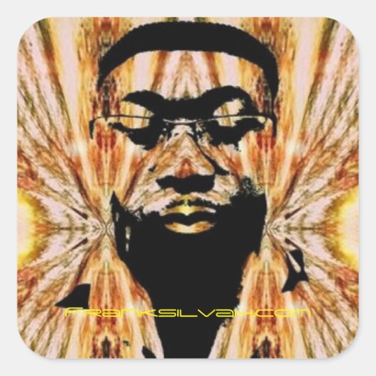 フランクシルバUL版(ステッカー) スクエアシール (正面)