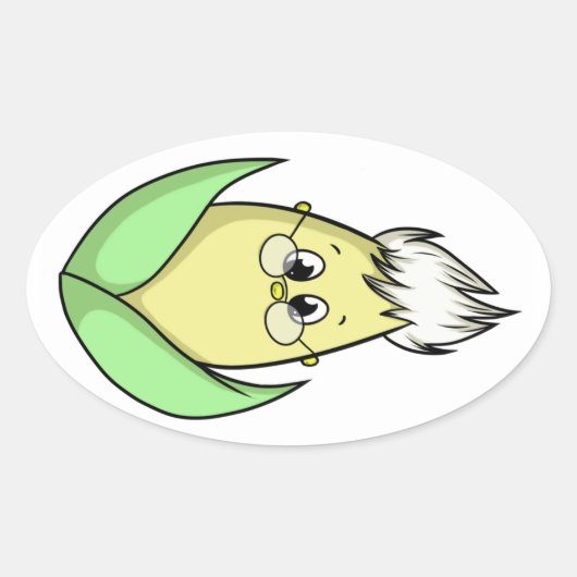 フランクシール 楕円形シール (正面)