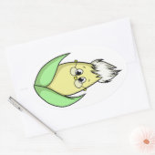 フランクシール 楕円形シール (封筒)