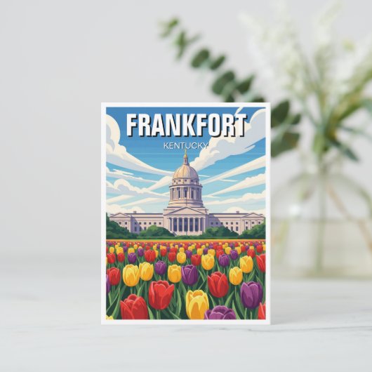 フランクフォートケンタッキー葉書州キャピトル ポストカード (スタンド正面)