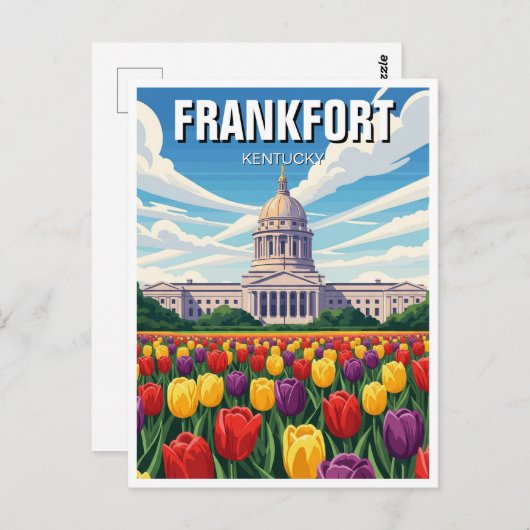 フランクフォートケンタッキー葉書州キャピトル ポストカード (正面/裏面)