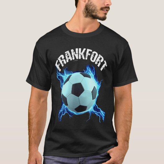 フランクフォートサッカーレトロ Tシャツ (正面)