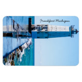 フランクフォートミシガンライトハウス マグネット (横)