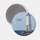 フランクフォートミシガンライトハウス マグネット (正面/裏面)