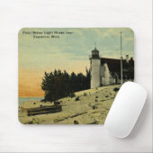 フランクフォートミシガン州の近くのポイントBetseyの灯台 マウスパッド (マウス)