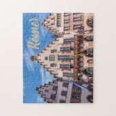 フランクフルターレーマードイツフランクフルトシティホール ジグソーパズル (縦)