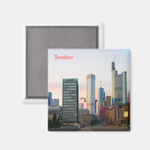 フランクフルトの夕日 マグネット (正面/裏面)