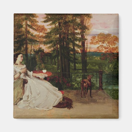 フランクフルトの女， 1858 マグネット (正面)