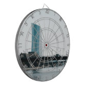 フランクフルトの景色 ダーツボード (正面左)