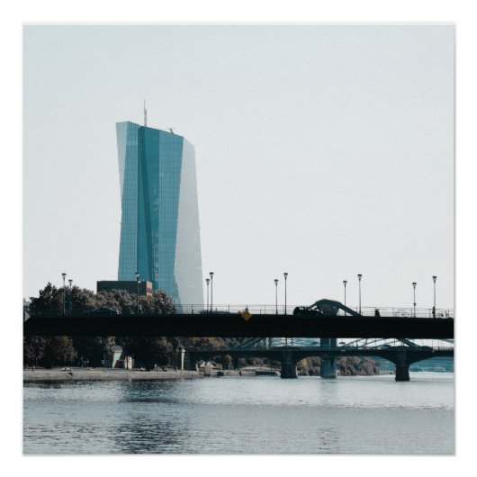 フランクフルトの景色 ポスター (正面)