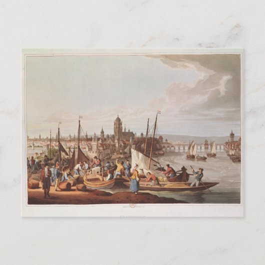 フランクフルトの表示, 1814 ポストカード (正面)