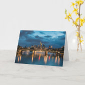 フランクフルトアムメインドイツ カード (黄色い花)