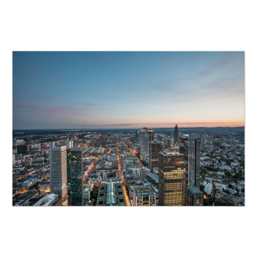 フランクフルトアムメインドイツ ポスター (正面)