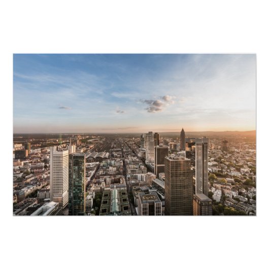 フランクフルトアムメインドイツ ポスター (正面)