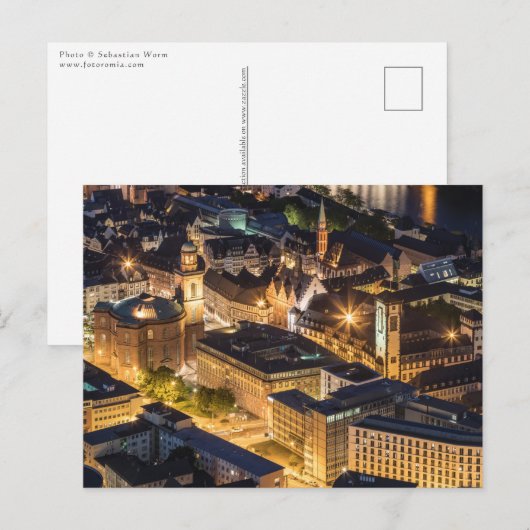 フランクフルトアムメインドイツ ポストカード (正面/裏面)