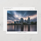 フランクフルトアムメインドイツ ポストカード (正面/裏面)