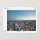 フランクフルトアムメインドイツ ポストカード (正面/裏面)