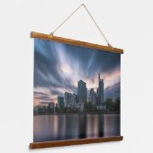 フランクフルトアムメインドイツ 吊り下げ型タペストリー (傾斜あり)