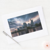 フランクフルトアムメインドイツ 長方形シール (封筒)