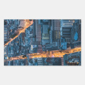 フランクフルトアムメインドイツ 長方形シール (正面)