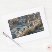 フランクフルトアムメインドイツ 長方形シール (封筒)