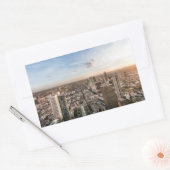 フランクフルトアムメインドイツ 長方形シール (封筒)