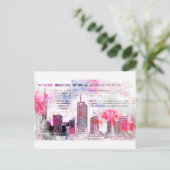 フランクフルトアーチテクトゥール – ポパーツイラストレーション ポストカード (スタンド正面)