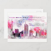 フランクフルトアーチテクトゥール – ポパーツイラストレーション ポストカード (正面/裏面)