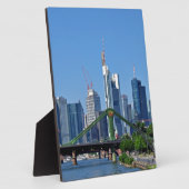 フランクフルトスカイライン フォトプラーク (側面)
