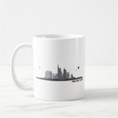 フランクフルトソーセージGeschenkideen コーヒーマグカップ (左)