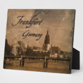 フランクフルトドイツアートプラーク フォトプラーク (側面)