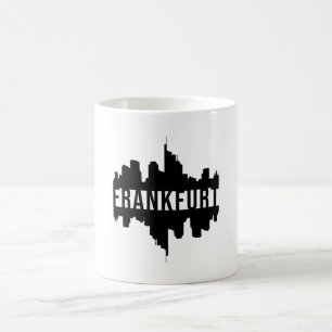 フランクフルトドイツシティクールスケープおもしろいギフト コーヒーマグカップ
